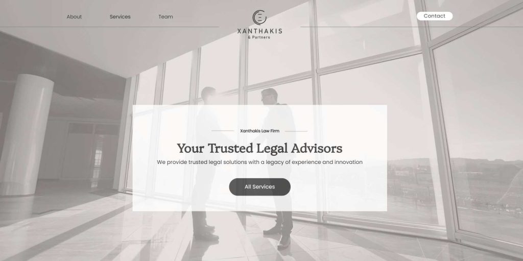 Κατασκευή wordpress site xanthakis