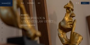 ανακατασκευή ιστοσελίδας δικηγορικού γραφείου Θωμοπούλου