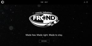 κατασκευή shopify store frond